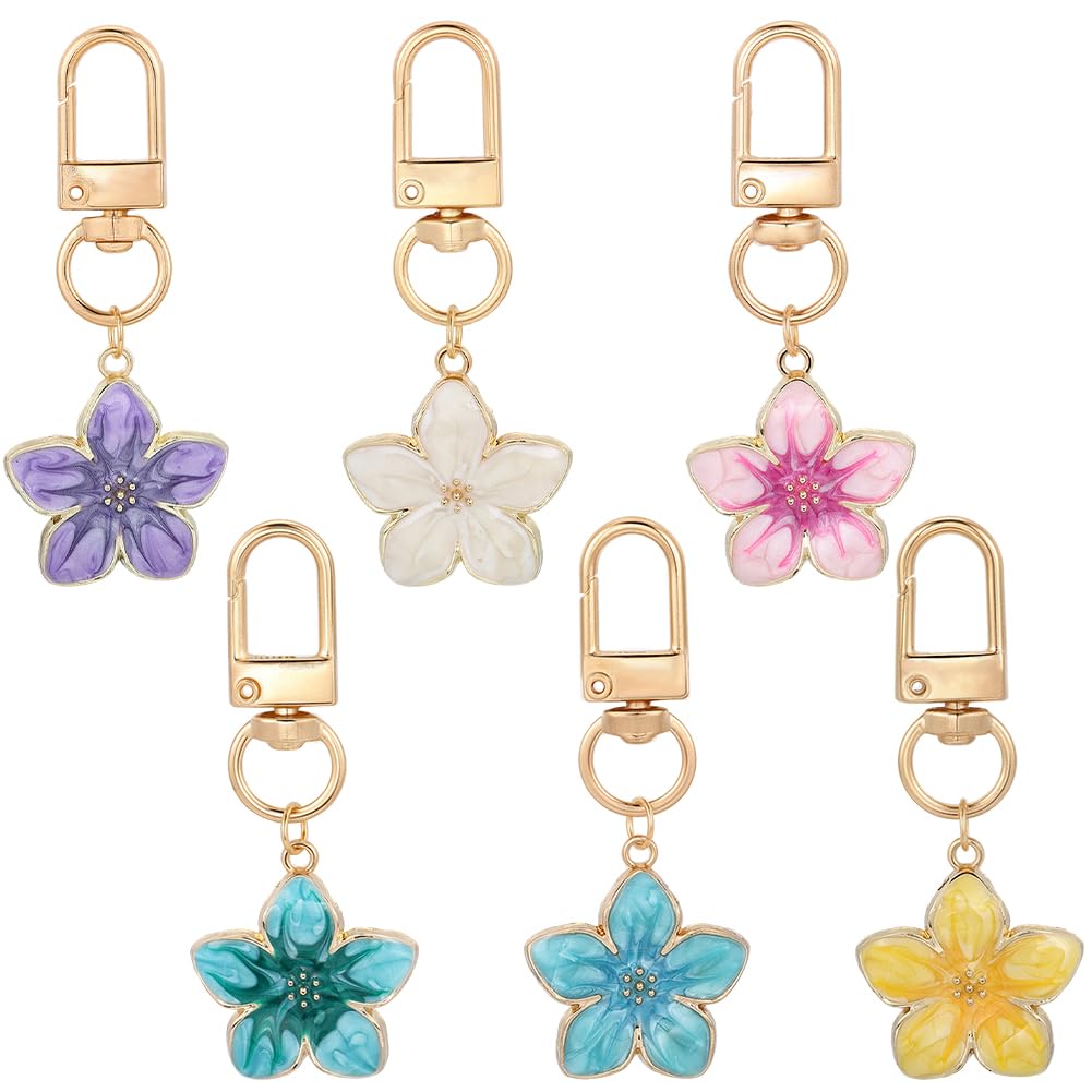 Amazon.com: SUNNYCLUE 1 Box 12Pcs Flower Bag Charms Cute Flowers
